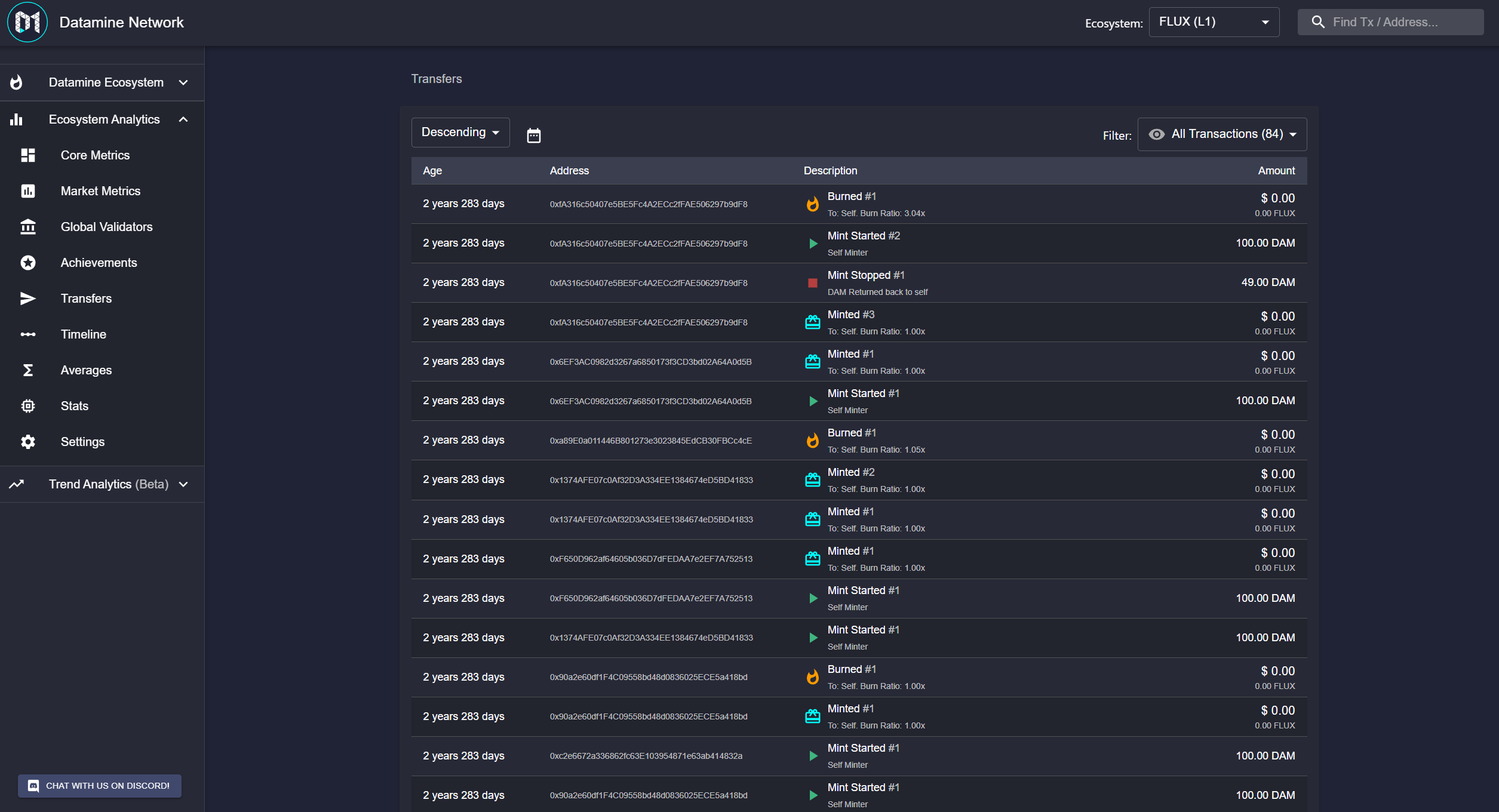 Datamine Network Upgrades Ethereum and Arbitrum Data Syncing