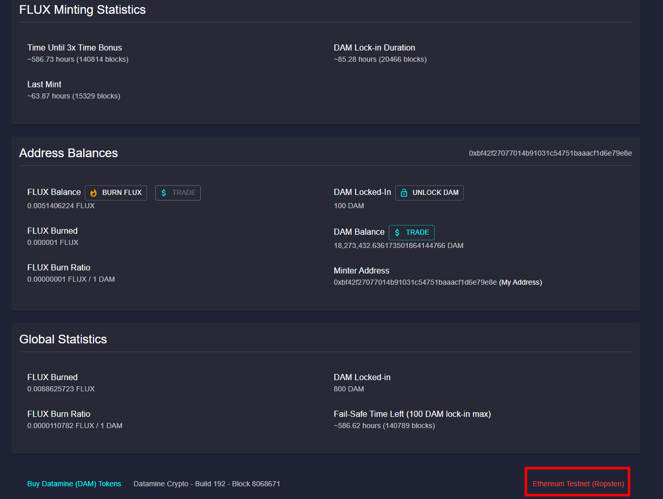 Selecting the Right Ethereum Network for Datamine