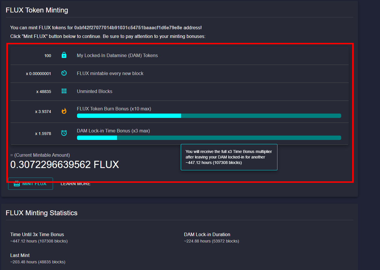 Datamine Enhances Dashboard for Easier Minting Calculations