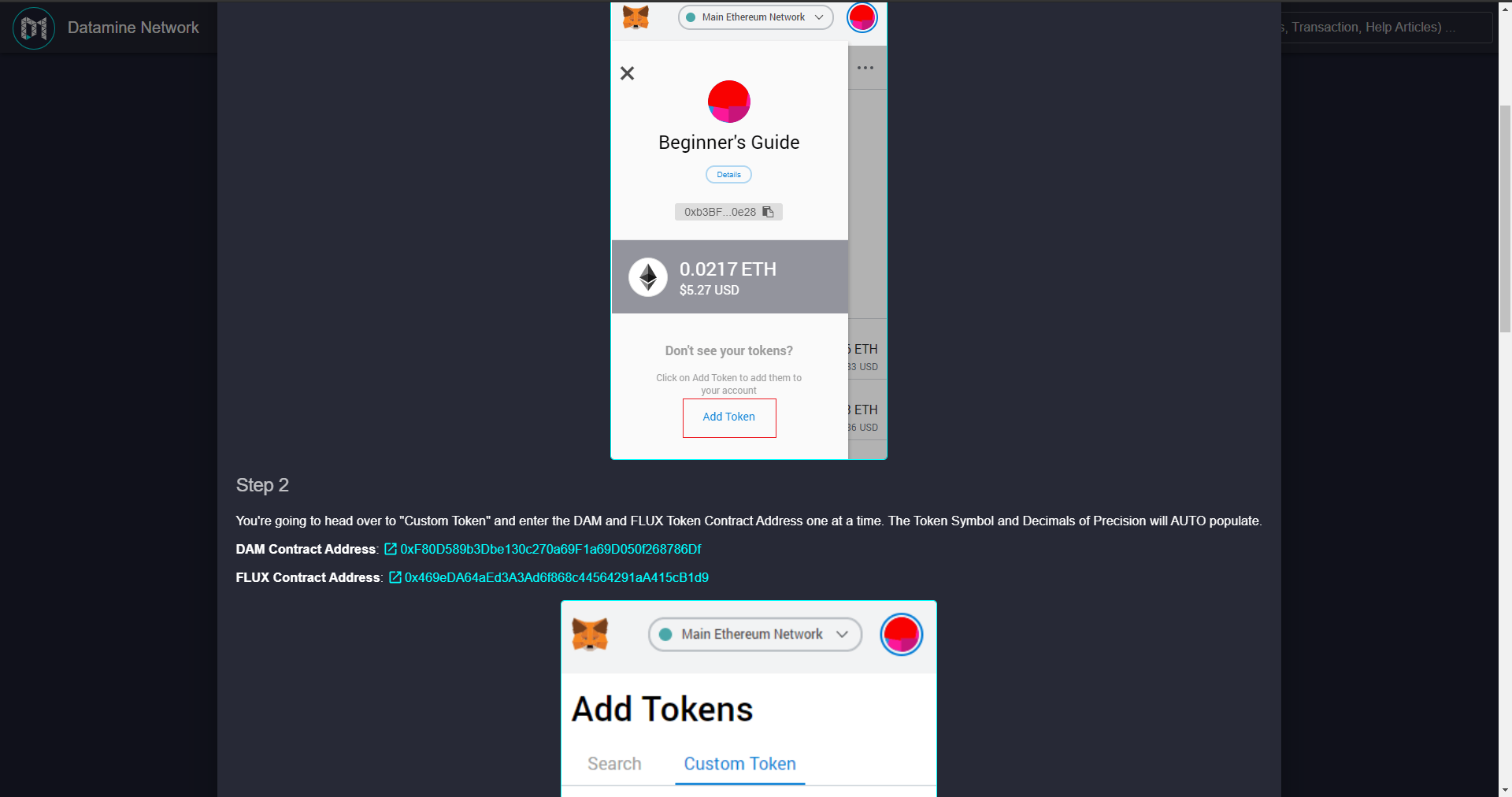 Datamine Network Enhances Decentralized Help Documentation Engine