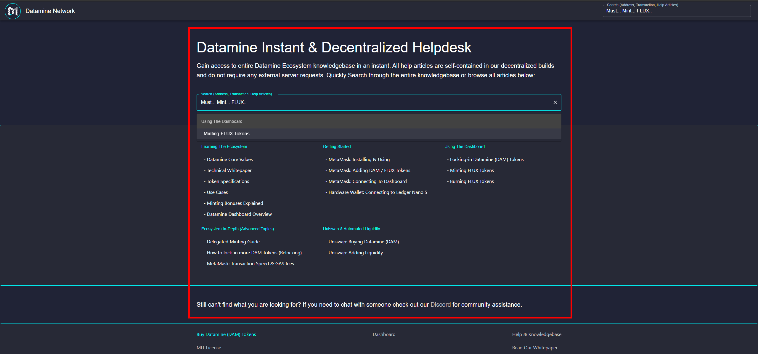 Datamine Network Launches New Decentralized Helpdesk System