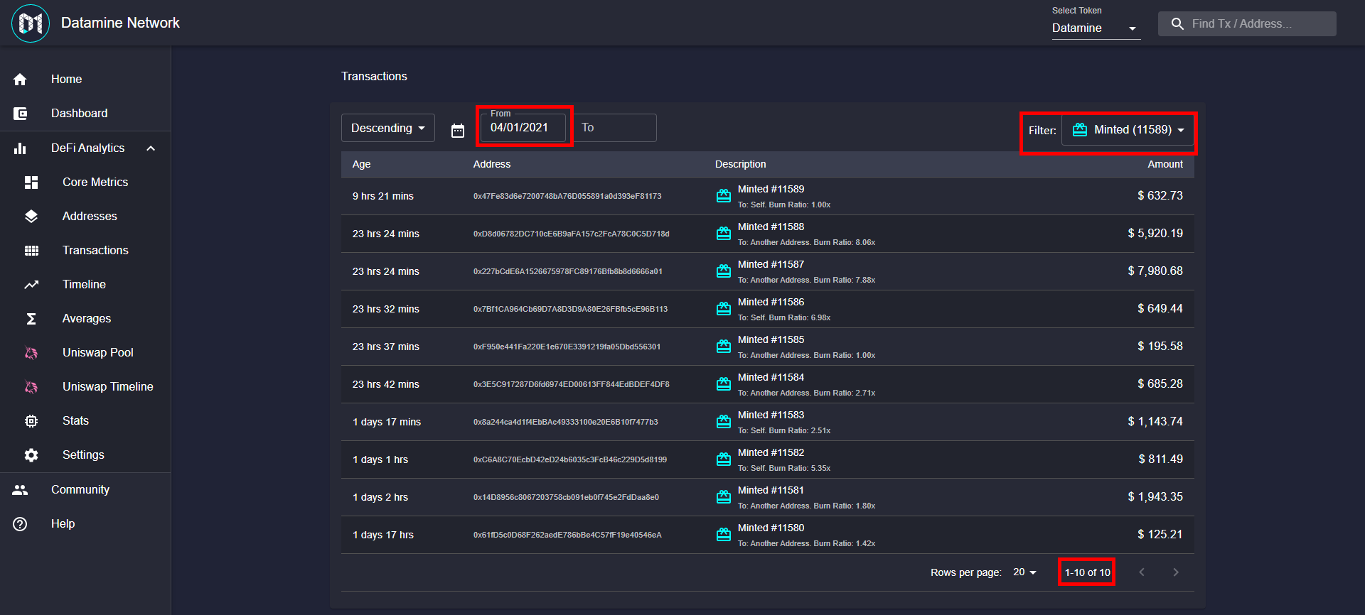 Datamine Ledger 2.0 Delivers Faster Real-Time Filters